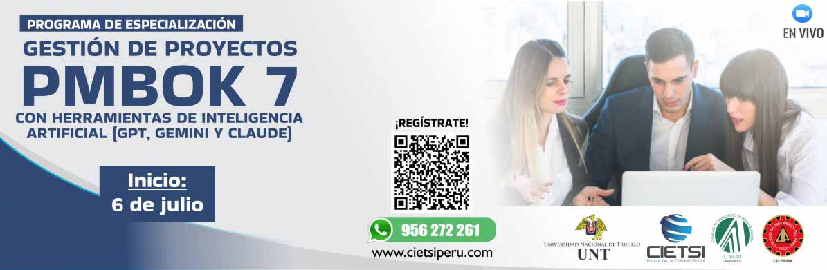 programa de especializaciOn en gestiOn de proyectos pmbok   7 con herramientas de inteligencia artificial gpt  gemini y claude